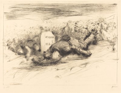 Das Ende - Verdun von Jean Louis Forain