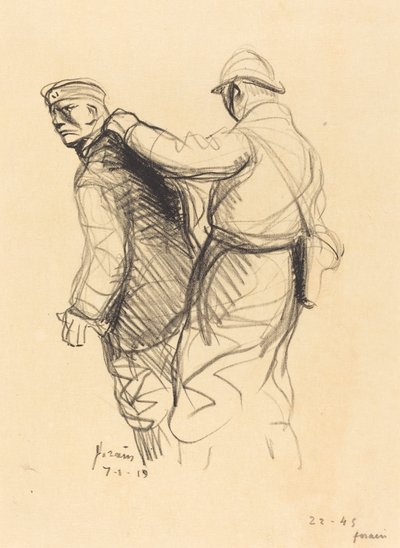 Tysken utvisades av Jean Louis Forain