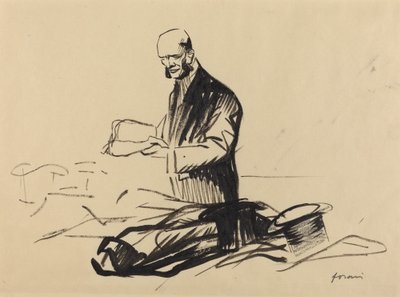 Marshall Fochs hatt, ca. 19141919. av Jean Louis Forain