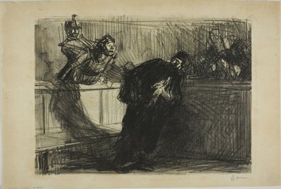 Advokaten misshandlades av Jean Louis Forain