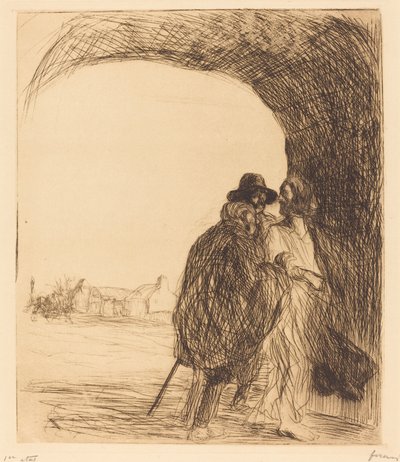 Mötet under bågen (tredje plattan) av Jean Louis Forain