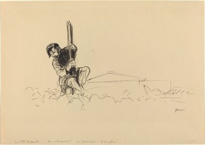Der Nationalfeiertag, 1918 von Jean Louis Forain