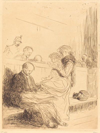 Fången och barnet av Jean Louis Forain