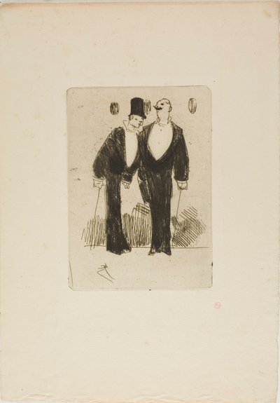Die zwei Dandys von Jean-Louis Forain