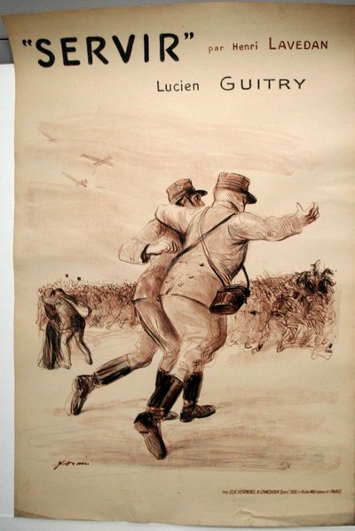 Att servera av Jean-Louis Forain