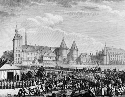 Franska revolutionen: Bröderna Agasse torterades den 8 februari av Jean Louis II (after) Prieur