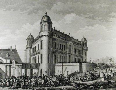 Kanoner tagna från Chantilly till Paris, 9 augusti 1789 av Jean Louis Prieur