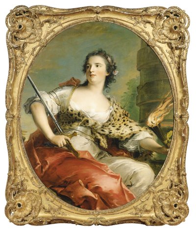 La Force, en personifiering av Fortitude, 1743 av Jean Marc Nattier