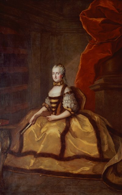 Porträtt av Madame Louise av Frankrike (1737-87) av Jean Marc Nattier
