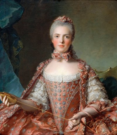 Prinsessan Marie Adelaide av Frankrike 1732-1800 av Jean Marc Nattier