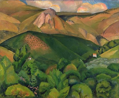 Landskap, 1916 av Jean Marchand