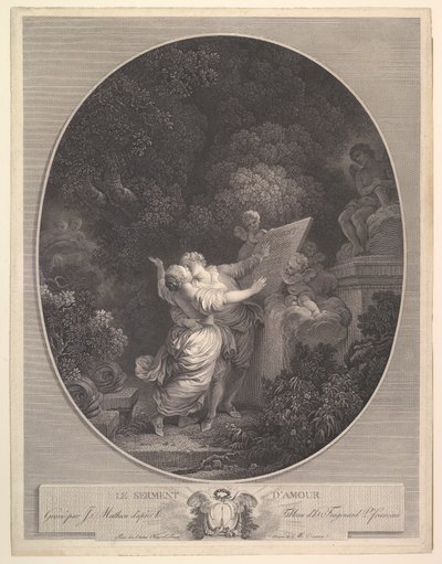 Kärlekens ed.n.d. av Jean Mathieu