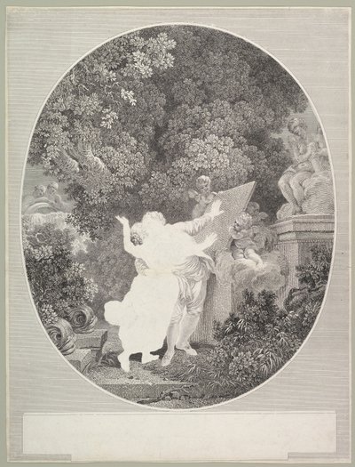 Kärlekens löfte, 1786. av Jean Mathieu