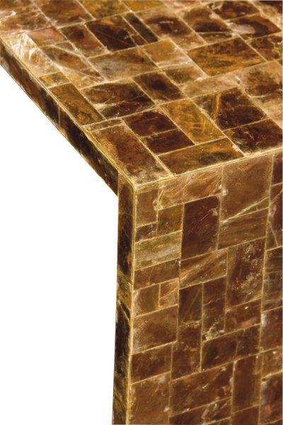 Soffbord, ca 1929 (glimmer och ebenholtsfaner) av Jean-Michel Frank