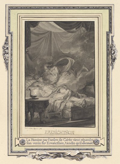 Hungersnöden på order av Ceres... av Jean Michel Moreau