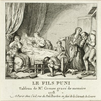 Den straffade sonen av Jean Michel Moreau