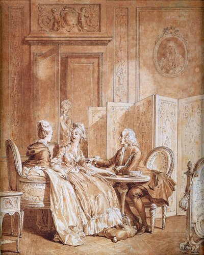Förklaringen om graviditet (se även 157481) av Jean Michel the Younger Moreau