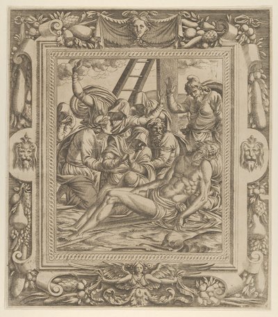 Klagosången över Kristus, 1535-55. av Jean Mignon