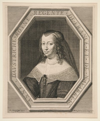 Anna av Österrike (1601-1666) av Jean Morin