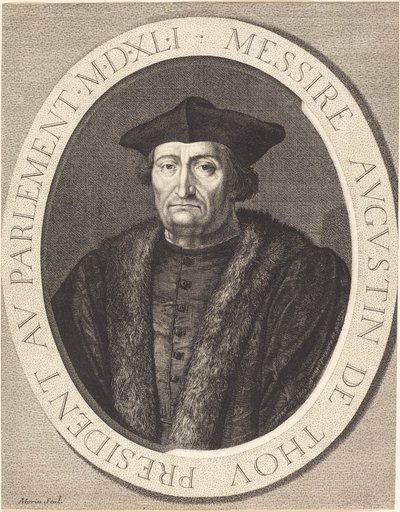 Augustine de Thou av Jean Morin