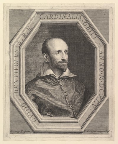 Kardinal Bentivoglio. av Jean Morin