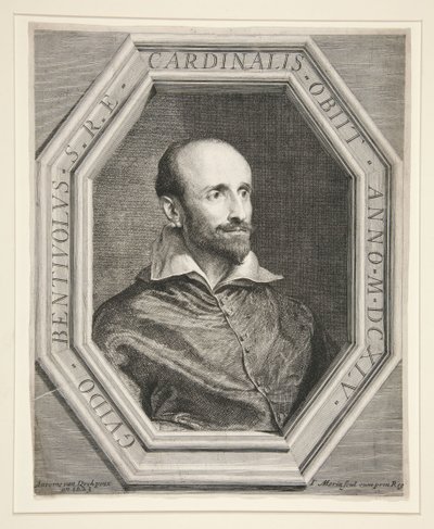 Kardinal Guido Bentivoglio av Jean Morin