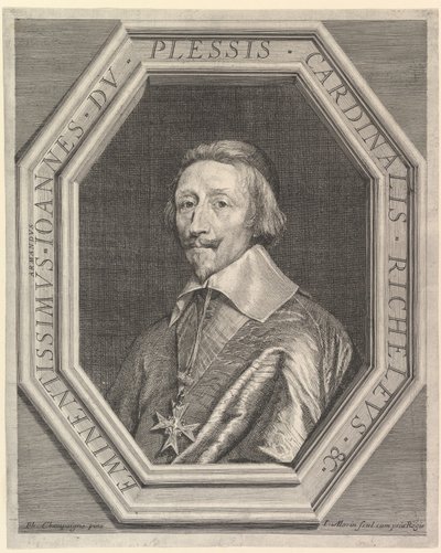 Kardinal de Richelieu. av Jean Morin