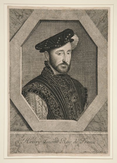 Henrik II, kung av Frankrike (1519-1559) av Jean Morin