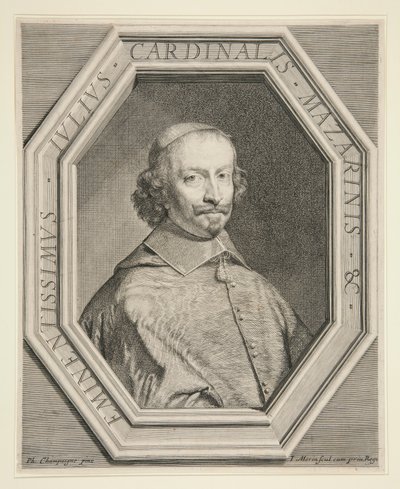 Le Cardinal Mazarin av Jean Morin