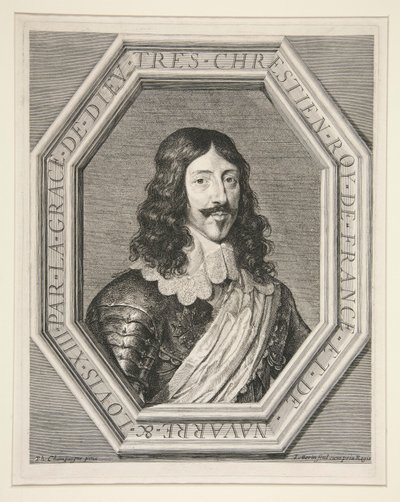 Ludvig XIII, kung av Frankrike (1601-1643) av Jean Morin