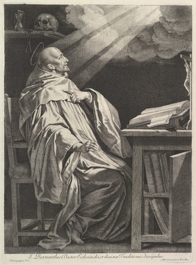Sankt Bernhard av Clairvaux. av Jean Morin