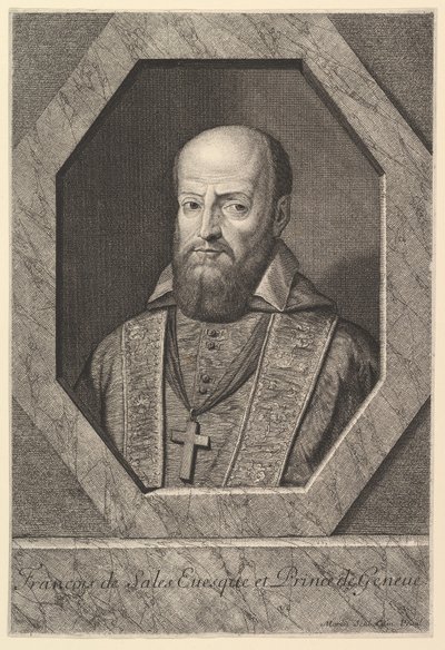 Saint Francois de Sales, biskop av Genève. av Jean Morin