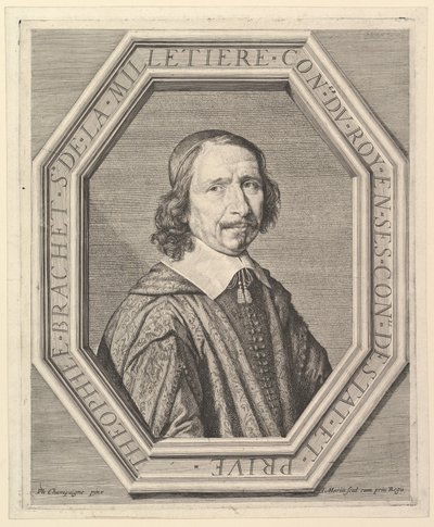 Theophile Brachet de la Milletiere, rådgivare åt kungen. av Jean Morin