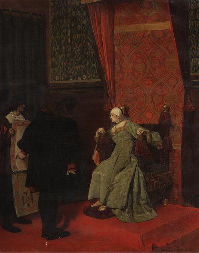 Columbus före Isabella av Jean Paul Laurens