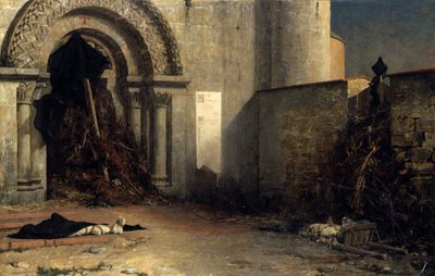 Interdiktet, 1875. av Jean Paul Laurens