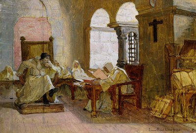 Det heliga ämbetets män (se även 391130) av Jean Paul Laurens