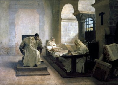 Inkvisitionens män, 1889. av Jean Paul Laurens