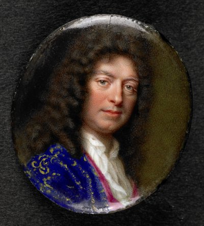 Porträtt av en man av Jean Petitot (le vieux) (attributed to)