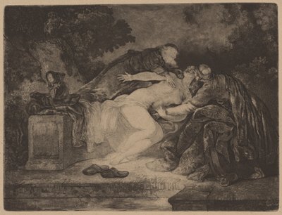 Susannah och de äldre av Jean Pierre Norblin