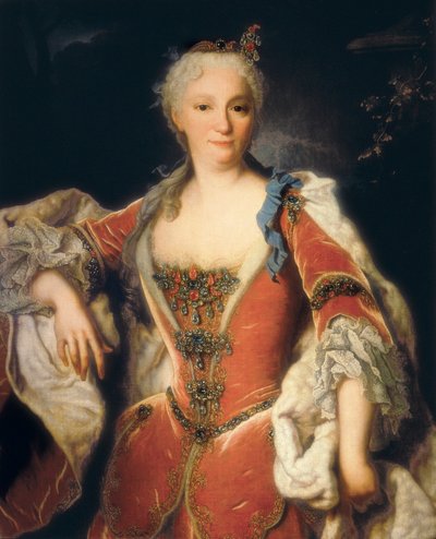 Porträtt av Elisabeth Farnese (Parma av Jean Ranc