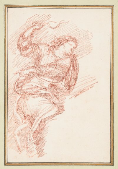 Klädd figur med piska av Jean-Robert Ango