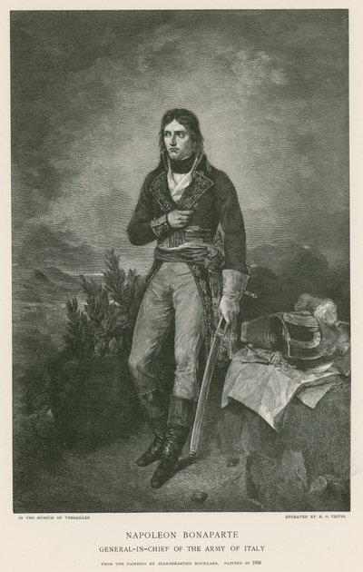 Napoleon Bonaparte av Jean Sebastien Rouillard