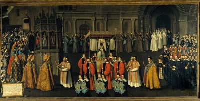Pestens önskan, procession 22 april av Jean Solvain