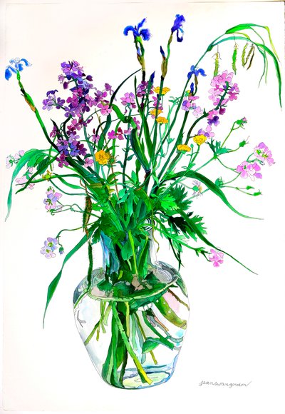 High Summer (akvarell  bläck på papper) av Jean Swan Gordon