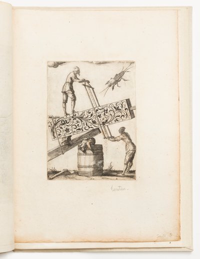 Plåt 2, från If You See Anything Better (A Suite of Blackwork Designs) av Jean Toutin