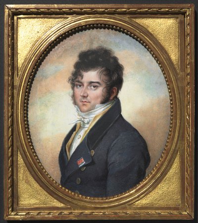 Porträtt av en man, ca. 1810 . av Jean Urbain Guerin