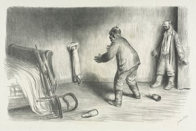Perdue, 1914. av Jean Veber