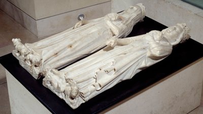 Tomb of the bowels of Charles IV the Bel (1293-1328) och Jeanne d