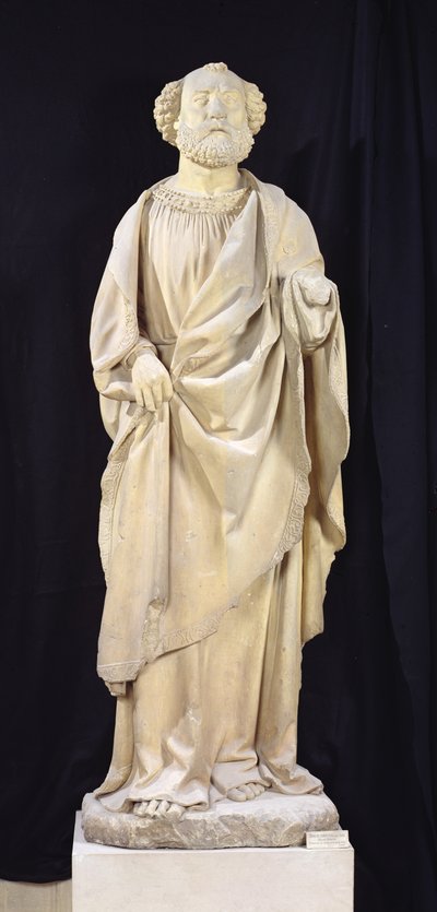 St Peter, från Chateau des Ducs de Bourbon, Chantelle, ca 1500-03 av Jean fl.c.1465 c.1516 Guilhomet