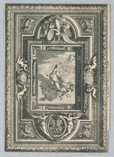 Tak, från "Designs of Plaphons" av Jean le Pautre
